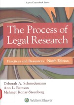 <em>The</em> <em>process</em> of legal research
