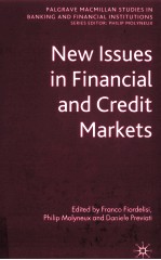 NEW ISSUES <em>IN</em> F<em>IN</em>ANCIAL AND CREDIT MARKETS