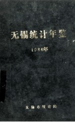 <em>无锡</em>统计年鉴  1986