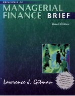 PRINCIPLES OF MANAGERIAL FINANCE <em>BRIEF</em> SECOND <em>EDITION</em>