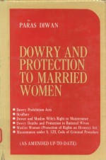Dowry and protection <em>to</em> married <em>women</em>