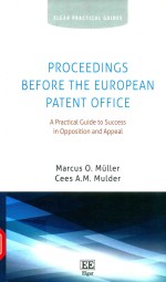 Proceedings before the European <em>Patent</em> <em><em>Of</em>fice</em>