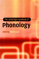 <em>THE</em> <em>CAMBRIDGE</em> <em>HANDBOOK</em> <em>OF</em> PHONOLOGY