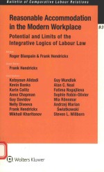 RAA<em>S</em>ONABLE ACCOMMODATION IN <em>THE</em> MODERN WORKPLACE