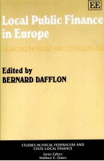 LOCAL PUBLIC <em>F</em>INANCE IN EUROPE