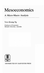 MESOECONOMICS:A MICRO-<em>MACRO</em> ANALYSIS