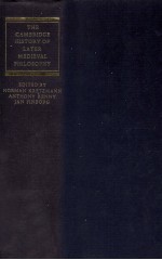 <em>THE</em> <em>CAMBRIDGE</em> HISTORY <em>OF</em> LATER MEDIEVAL PHILOSOPHY