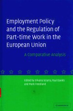 Employment policy and the regulation o<em>f </em>part-time work in the European Union