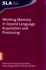 WORK<em>IN</em>G MEMORY <em>IN</em> SECOND LANGUAGE ACQUISITION <em>AND</em> PROCESS<em>IN</em>G