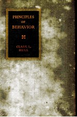 <em>PRINCIPLES</em> OF BEHAVIOR AND INTRODUCTION TO BEHAVIOR THEORY