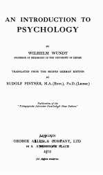 An <em>introduction</em> <em>to</em> psychology