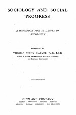 Sociology and social p<em>r</em>og<em>r</em>ess;