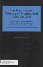 The pr<em>a</em>ctitioners' tre<em>a</em>tise on intern<em>a</em>tion<em>a</em>l joint ventures