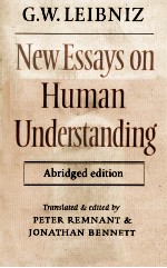 NEW ESSAYS ON HUMAN UNDERSTANDIN<em>G</em> ABRID<em>G</em>ED EDITION