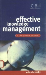 <em>Effective</em> knowledge management