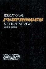 EDUC<em>A</em>TION<em>A</em>L PSYCHOLOGY:<em>A</em> COGNITIVE VIEW <em>SECOND</em> <em>EDITION</em>