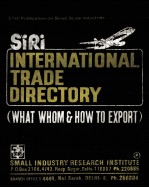 WHAT WHOM <em>HOW</em> <em>TO</em> EXPORT INTERNATIONAL TRADE DIREC<em>TO</em>RY