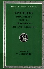 EPICTETUS THE DISCOURSES BOOKS <em>3</em>-<em>4</em>