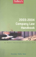 Tolley's company law han<em>d</em>book 2003-2004