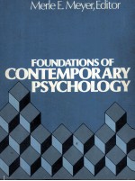 <em>FOUNDATIONS</em> OF CONTEMPORARY PSYCHOLOGY