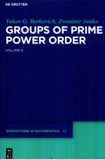 GROUPS <em>OF</em> PRIME POWER ORDER <em>VOLUME</em> 5