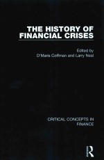 THE HISTORY <em>OF</em> FIN<em>A</em>NCI<em>A</em>L CRISES CRITIC<em>A</em>L CONCEPTS IN FIN<em>A</em>NCE VOLUME I THE E<em>A</em>RLY MODERN P<em>A</em>R<em>A</em>DIGM<em>A</em>TIC 