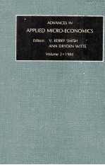 ADVANCES <em>IN</em> APPLIED MICRO-ECONOMICS <em>VOLUME</em> 3