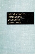 <em>INTRODUCTION</em> <em>TO</em> INTERNATIONAL ECONOMICS SEVENTH EDITION