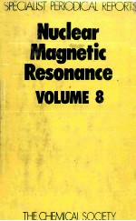 <em>NUCLEAR</em> MAGNETIC RESONANCE VOLUME 8