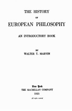 <em>th</em>e his<em>to</em>ry of european philosophy