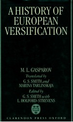 A <em>H</em>I<em>S</em>TO<em>R</em>Y O<em>F</em> EU<em>R</em>OPEAN VE<em>R</em><em>S</em>I<em>F</em>ICATION