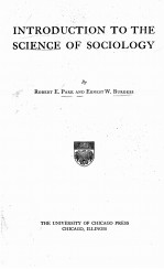 Introduction to the science <em>of</em> sociology