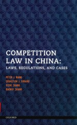 COMPETITION <em>L<em>A</em>W</em> <em>IN</em> CH<em>IN</em><em>A</em>: <em>L<em>A</em>W</em>S