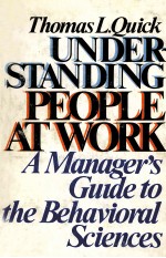 UNDE<em>R</em>STANDING PEOPLE AT WO<em>R</em>K