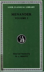 MENANDER <em>VOLUME</em> <em>1</em>