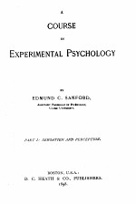A <em>c</em>ourse in experimental psy<em>c</em>hology