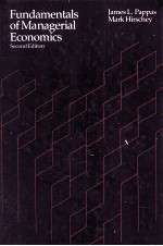 FUNDAMENTALS <em>OF</em> <em>MAN</em>AGERIAL ECONOMICS SECOND <em>EDITION</em>