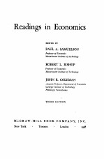 RE<em>A</em>DINGS IN ECONOMICS