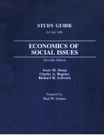 <em>Study</em> <em>Guide</em> <em>For</em> Use With Economics <em>Of</em> Social Issues Eleventh Edition