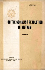 ON <em>THE</em> SOCIALIST <em>REVOLUTION</em> IN VIETNAM