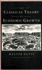<em>THE</em> CLASSICAL <em>THE</em>ORY <em>OF</em> ECONOMIC GROWTH