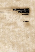 <em>E</em>CONOM<em>E</em>TRIC M<em>E</em>THODS THIRD <em>E</em>DITION