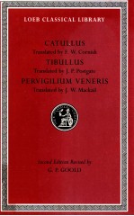 CATULLUS TIBULLUS <em>P</em>ERVIGILIUM VENERIS