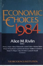 <em>ECONOMIC</em> CHOICES 1984