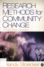Research <em>Methods</em> For Community Change A Project-Based Approach