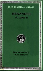 MENANDER <em>VOLUME</em> <em>2</em>