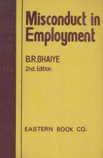 Misconduct <em>in</em> employment