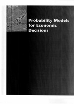 PROBABILITY <em>MODELS</em> FOR ECONOMIC DECISIONS