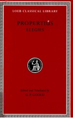 PROPERTIUS ELE<em>G</em>IES
