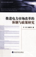 推进电力<em>市场</em>改革的体制与政策研究